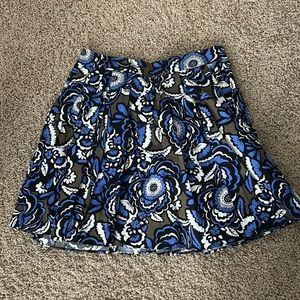 Floral Pattern Skirt